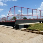 Comunidades rurais de Telha são contempladas com quadras poliesportivas - Fotos: Ascom/Seinfra