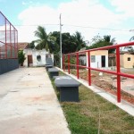 Comunidades rurais de Telha são contempladas com quadras poliesportivas - Fotos: Ascom/Seinfra