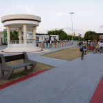 Jackson Barreto entrega espaço de lazer em Monte Alegre -
