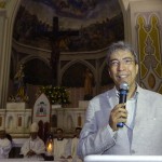 Déda participa de Missa e afirma que tem fé em sua recuperação -