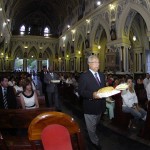 Déda participa de Missa e afirma que tem fé em sua recuperação -