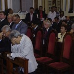 Déda participa de Missa e afirma que tem fé em sua recuperação -