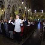 Déda participa de Missa e afirma que tem fé em sua recuperação -