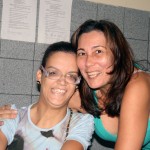 Aluna com necessidade especial da rede estadual presta Enem e é exemplo para colegas - As Amigas Marcela Vieira e Adriene Santos