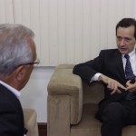 Jackson Barreto recebe cônsul Francês e discute investimentos -