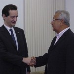 Jackson Barreto recebe cônsul Francês e discute investimentos -