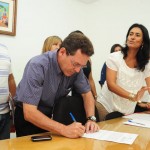 Prefeitos assinam adesão a ações estaduais de enfrentamento à seca -
