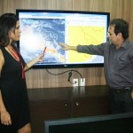 Meteorologia prevê predomínio do sol com possibilidade de chuvas no feriado -