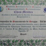 Deso recebe prêmio de Instituto Internacional  - Foto: Ascom/Deso