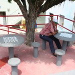 Moradores da Maloca comemoram restauração de Espaço Cultural - A moradora Maria Creuza