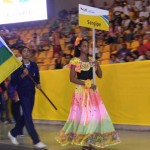 Cerimônia de abertura das Olimpíadas Escolares mostra cultura e tradição do CentroOeste - O prefeito de Cuiabá
