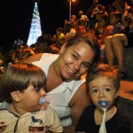 rvore de Natal Ecológica é inaugurada no Centro de Criatividade  - Árvore tem 12 metros de altura