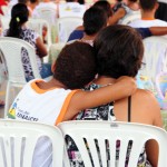 Adolescentes assistidos pela Unidade Provisória comemoram o Natal -