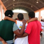 Adolescentes assistidos pela Unidade Provisória comemoram o Natal -