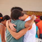 Adolescentes assistidos pela Unidade Provisória comemoram o Natal -