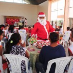 Adolescentes assistidos pela Unidade Provisória comemoram o Natal -