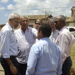 Jackson visita obras de pavimentação e drenagem no Santa Maria e Coqueiral -