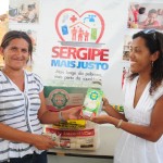 Governo prossegue com entrega de alimentos e leite em Poço Verde - Fotos: Edinah Mary/Inclusão