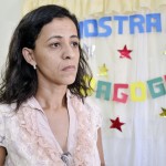 Alunos de escolas estaduais participam de apresentações artísticas da IX Mostra Pedagógica da DEA - A aluna Thayslane Santos