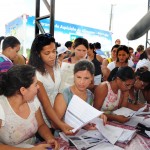 Governo prossegue com entrega de alimentos e leite em Poço Verde - Fotos: Edinah Mary/Inclusão