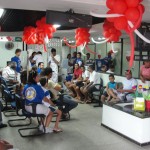 Campanha de torcedores do Confiança contribui com doação de sangue - Fotos: Matheus Barreto