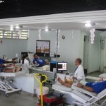 Campanha de torcedores do Confiança contribui com doação de sangue - Fotos: Matheus Barreto