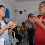 Curso de maquiagem para surdos insere pessoas com necessidades especiais no mercado de trabalho - Fotos: Ascom/Seed