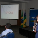 Secretária realiza palestra no Seminário de Integração EstadoMunicípios - Fotos: Ascom/SES