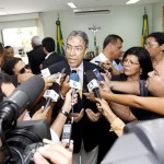 deputada Angélica Guimarães - Marcelo Déda e a presidente da Assembleia Legislativa