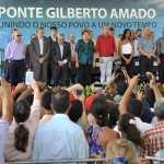 Presidenta Dilma e governador Marcelo Déda inauguram ponte Gilberto Amado - Foto: Roberto Stuckert Filho/PR