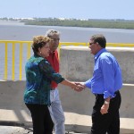 Presidenta Dilma e governador Marcelo Déda inauguram ponte Gilberto Amado - Foto: Roberto Stuckert Filho/PR