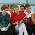 Presidenta Dilma e governador Marcelo Déda inauguram ponte Gilberto Amado - Foto: Roberto Stuckert Filho/PR