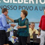 Presidenta Dilma e governador Marcelo Déda inauguram ponte Gilberto Amado - Foto: Roberto Stuckert Filho/PR