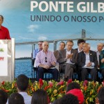 Presidenta Dilma e governador Marcelo Déda inauguram ponte Gilberto Amado - Foto: Roberto Stuckert Filho/PR