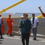 Presidenta Dilma e governador Marcelo Déda inauguram ponte Gilberto Amado - Foto: Roberto Stuckert Filho/PR