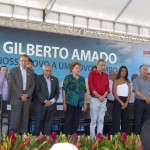 Presidenta Dilma e governador Marcelo Déda inauguram ponte Gilberto Amado - Foto: Roberto Stuckert Filho/PR