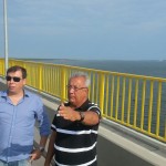 Jackson Barreto visita ponte Gilberto Amado - Foto: Divulgação