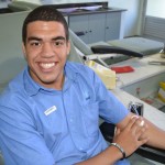 Funcionários realizam campanha para incentivar doação de sangue - Fotos: Ascom/FSPH