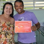 Associação de Canindé contribui com doação de sangue - Arnou e Ana Paula