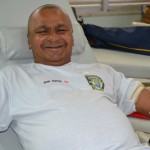 Funcionários realizam campanha para incentivar doação de sangue - Fotos: Ascom/FSPH