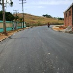 Concluída pavimentação da rodovia que liga Rosário/General Maynard - A comerciante Cleane dos Santos