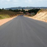 Concluída pavimentação da rodovia que liga Rosário/General Maynard - A comerciante Cleane dos Santos