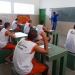 Socioeducandos do Cenam iniciam curso de instalador elétrico - Fotos: Ascom/Renascer