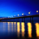 Ponte Gilberto Amado recebe sinalização noturna pioneira no Nordeste - Foto: Ascom/Seinfra