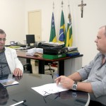 Secretário Belivaldo Chagas recebe visita do novo reitor da UFS - Fotos: Juarez Silveira/Seed