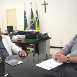 Secretário Belivaldo Chagas recebe visita do novo reitor da UFS - Fotos: Juarez Silveira/Seed