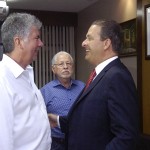 Déda recebe visita do governador de Pernambuco