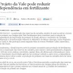 Jornal o Estado de S. Paulo destaca importância da Carnalita para o Brasil - Matéria que saiu no Estadão