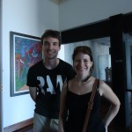 Estrangeiros elogiam atendimento no Museu da Gente Sergipana  - Os turistas Isabelle Wazner e Philipp Gruner
