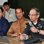 Forças de segurança apresentam planos operacionais para o PréCaju  - Fotos: Allan de Carvalho/SSP